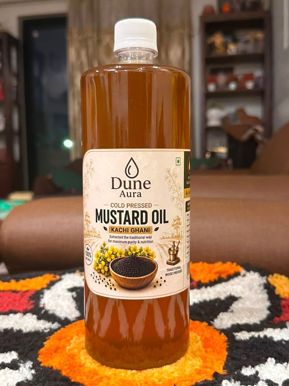 Wood Pressed Mustard Oil